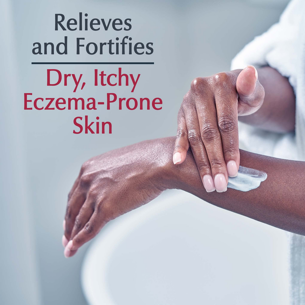Eucerin Eczema Relief Body Cream Fragrance-Free - Tube of cream on a white background.