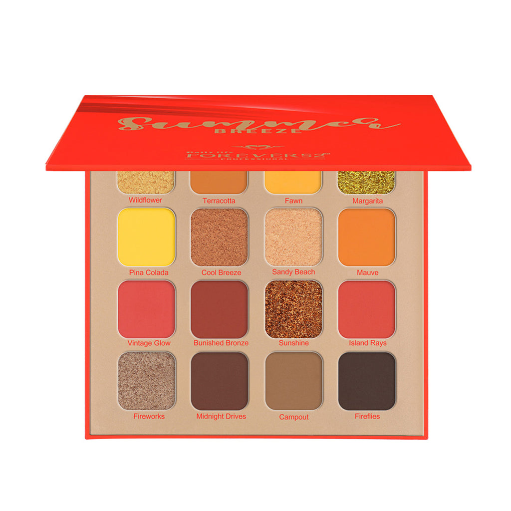 Forever52 Daily Life 16 Color Eyeshadow Palette- Summer breeze