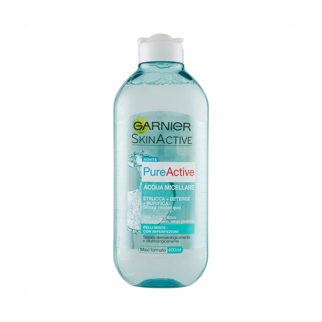 GARNIER Pure Active Micellar Cleansing Water 400 ml - for Combination Skin