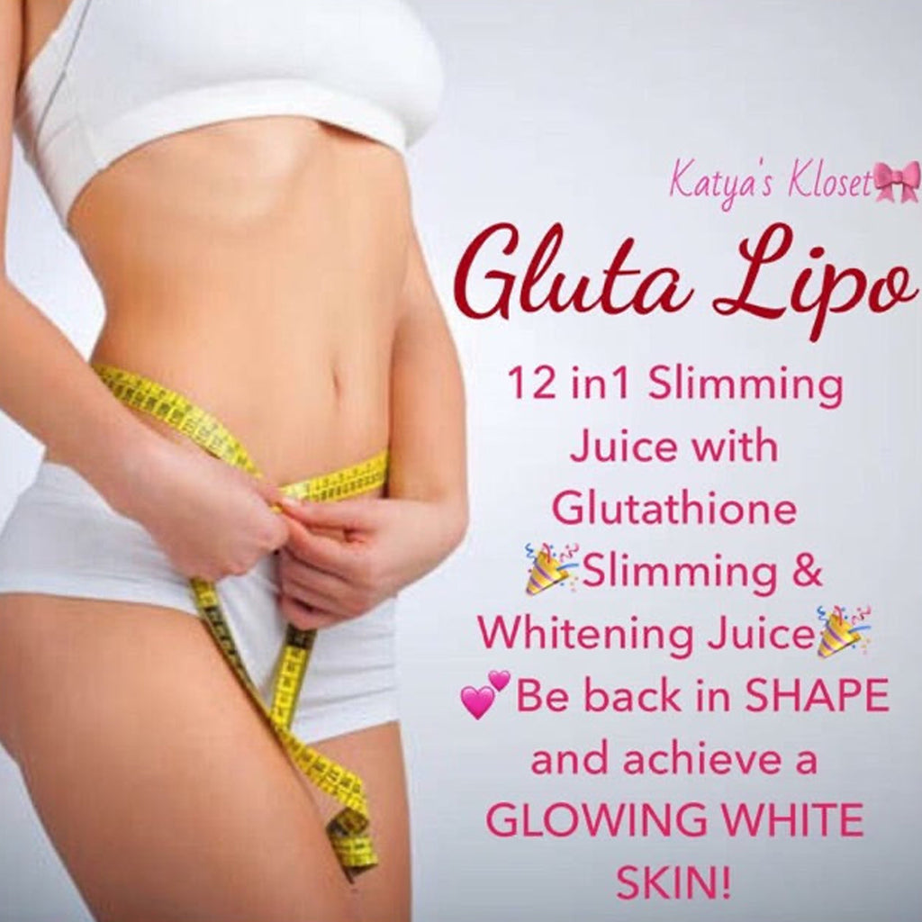 Gluta Lipo Lemon Flavor (12 in 1) Slimming Juice - 10 Sachets