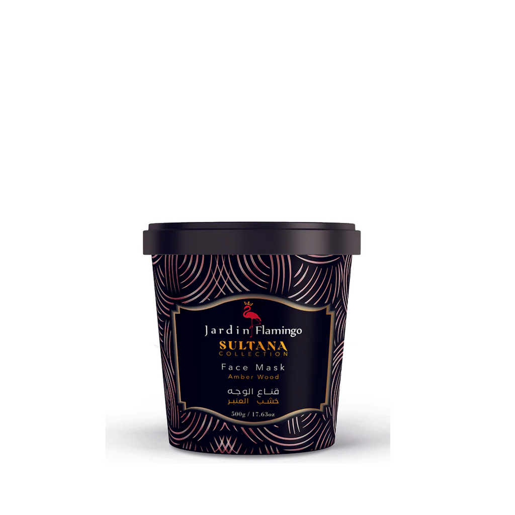 Jardin Flamingo Sultana Face Mask 500gm - For Clean & Softer Skin - Suitable for all skin types