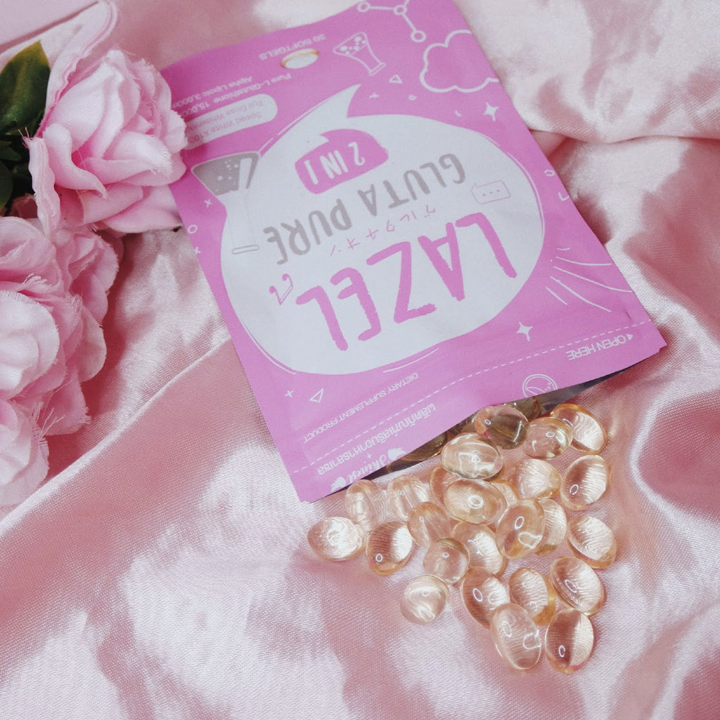 Lazel Gluta Pure (2 in 1) Skin Whitening Capsules (30)