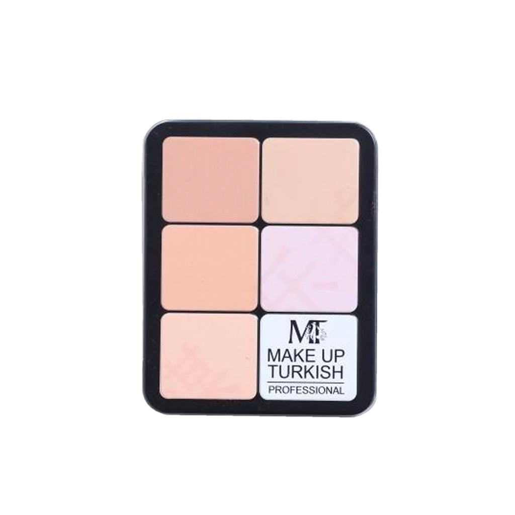 Makeup Turkish Contour Kit - beautiful palette with 12 shades for contouring or strobing. 