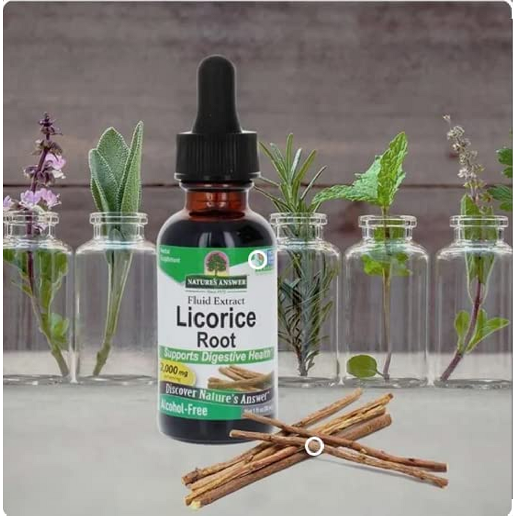 Nature's Answer Licorice Root AF Alcohol-Free - 30 ml