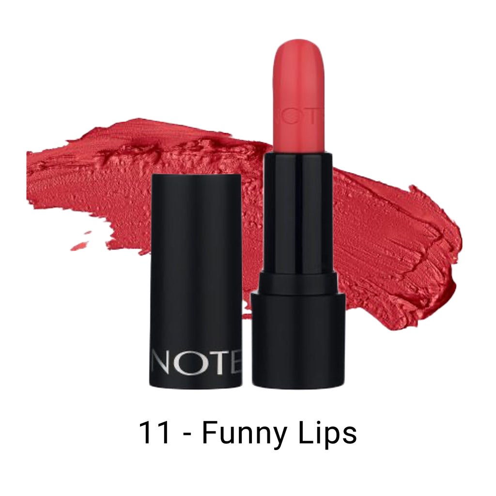 Note Cosmetics Long Wearing Lipstick Funny Lips 