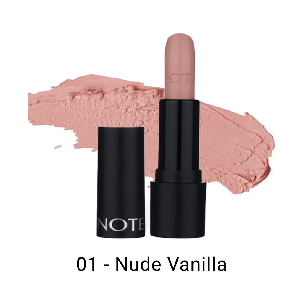 Note Cosmetics Long Wearing Lipstick Nude Vanilla