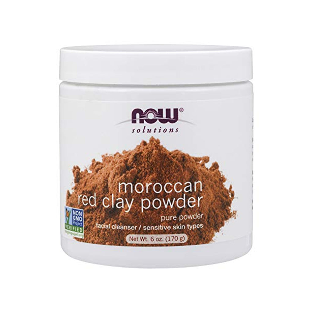 Now Solutions Moroccan Red Clay Powder