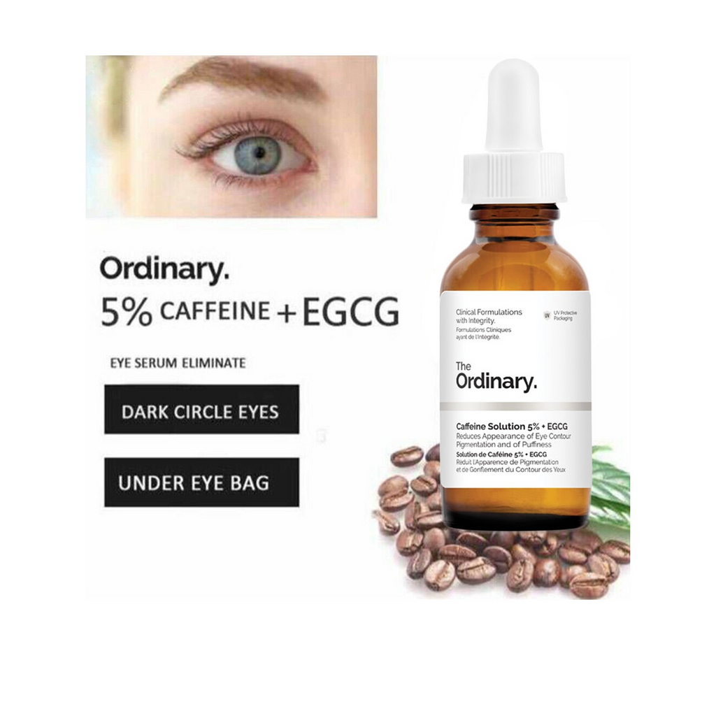 The Ordinary Caffeine Solution 5% + EGCG Reduce Dark Circle & Under Eye Puffiness 30ml
