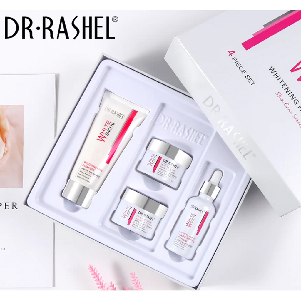 Dr.Rashel White Skin 4-in-1 Set Cleanser Serum Day & Night Cream