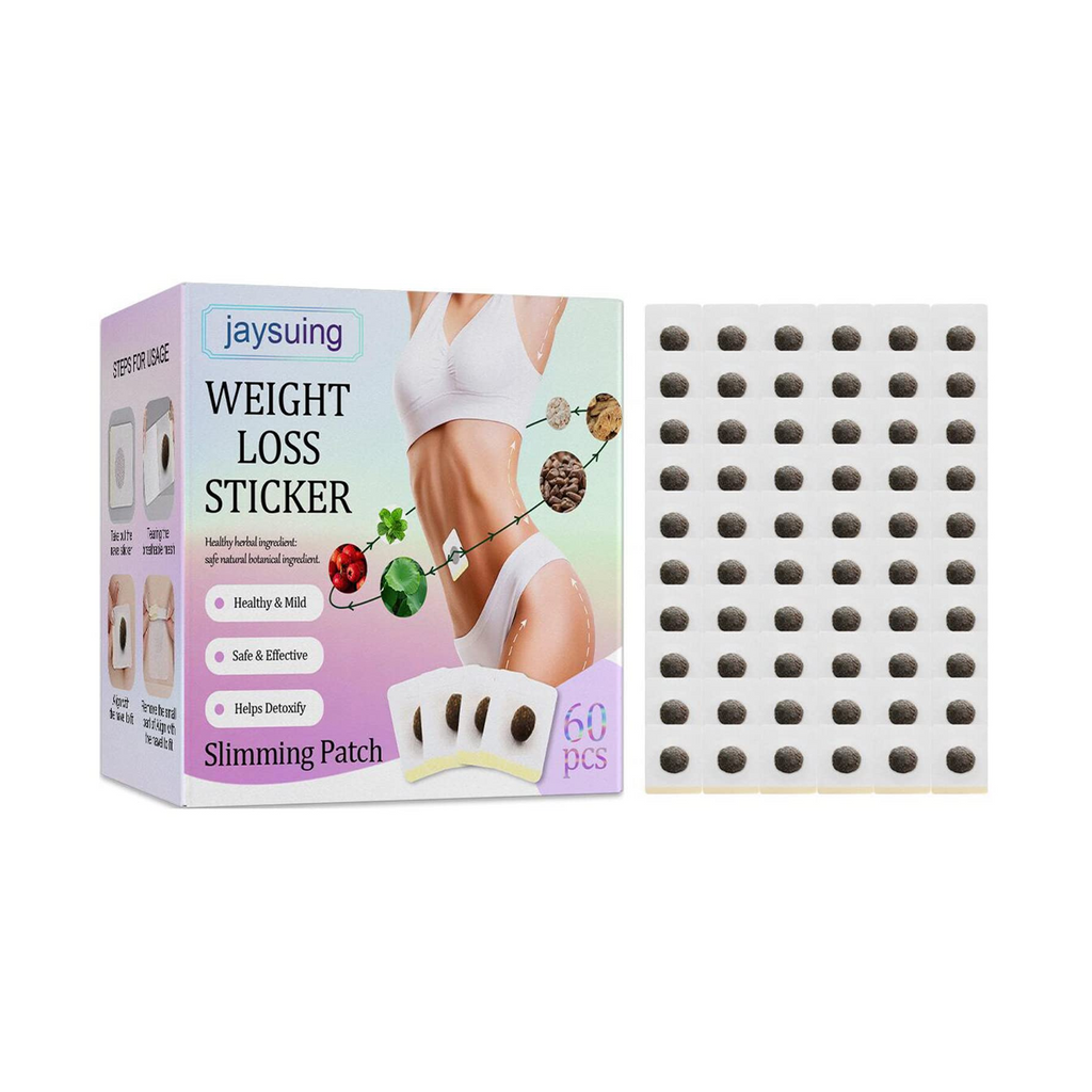  Jaysuing detoxify weight loss sticker herbal slimming belly waist patch. Effortless weight loss solution. 