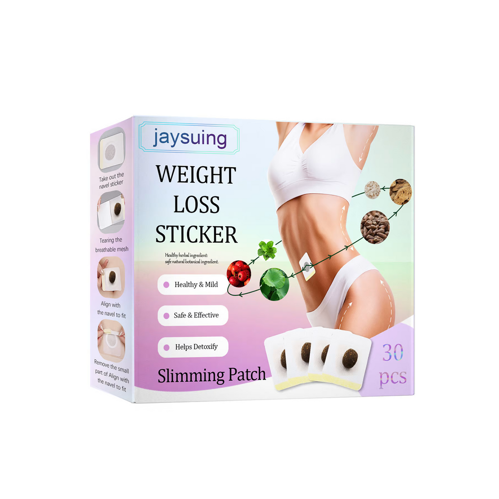  Jaysuing detoxify weight loss sticker herbal slimming belly waist patch. Effortless weight loss solution. 
