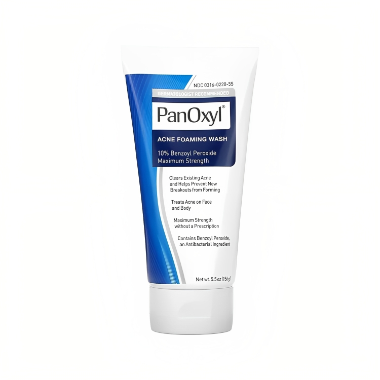 PanOxyl Acne Foaming Wash Benzoyl Peroxide 10% Maximum Strength 156gm – Buy PanOxyl Foaming Face Wash Online – QasrJamal