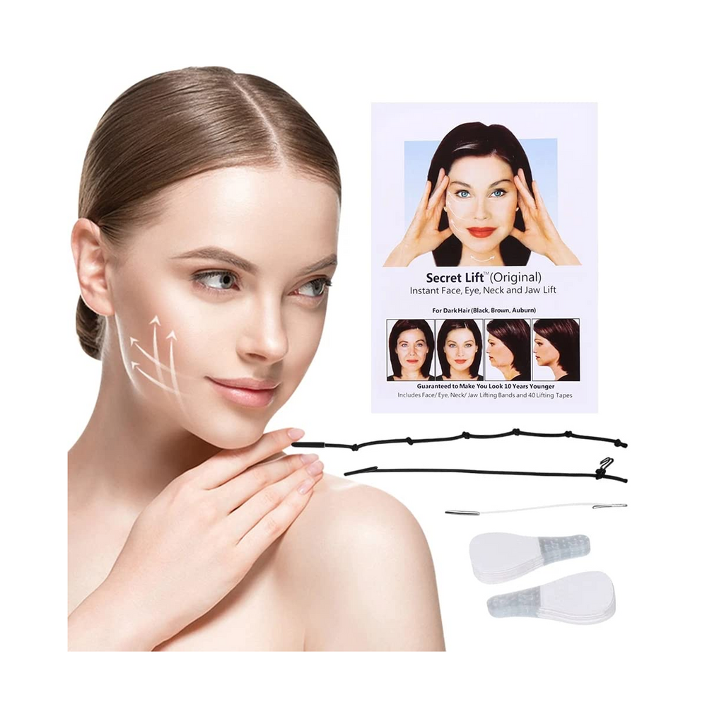 Secret Instant Face Eye Neck And Jaw Lift Tape - 40 Stickers